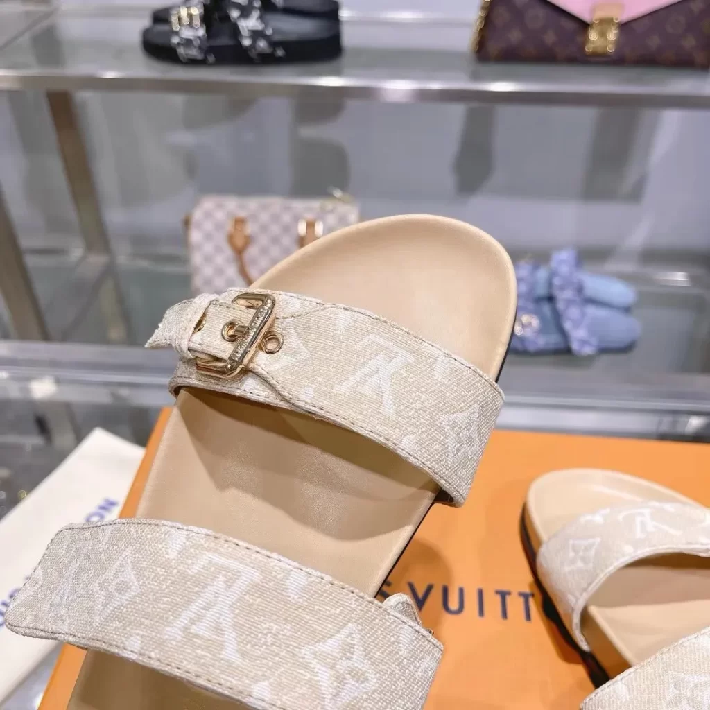 Apricot-Rep-Louis-Vuitton-Sandals-3-replica-LV-slippers