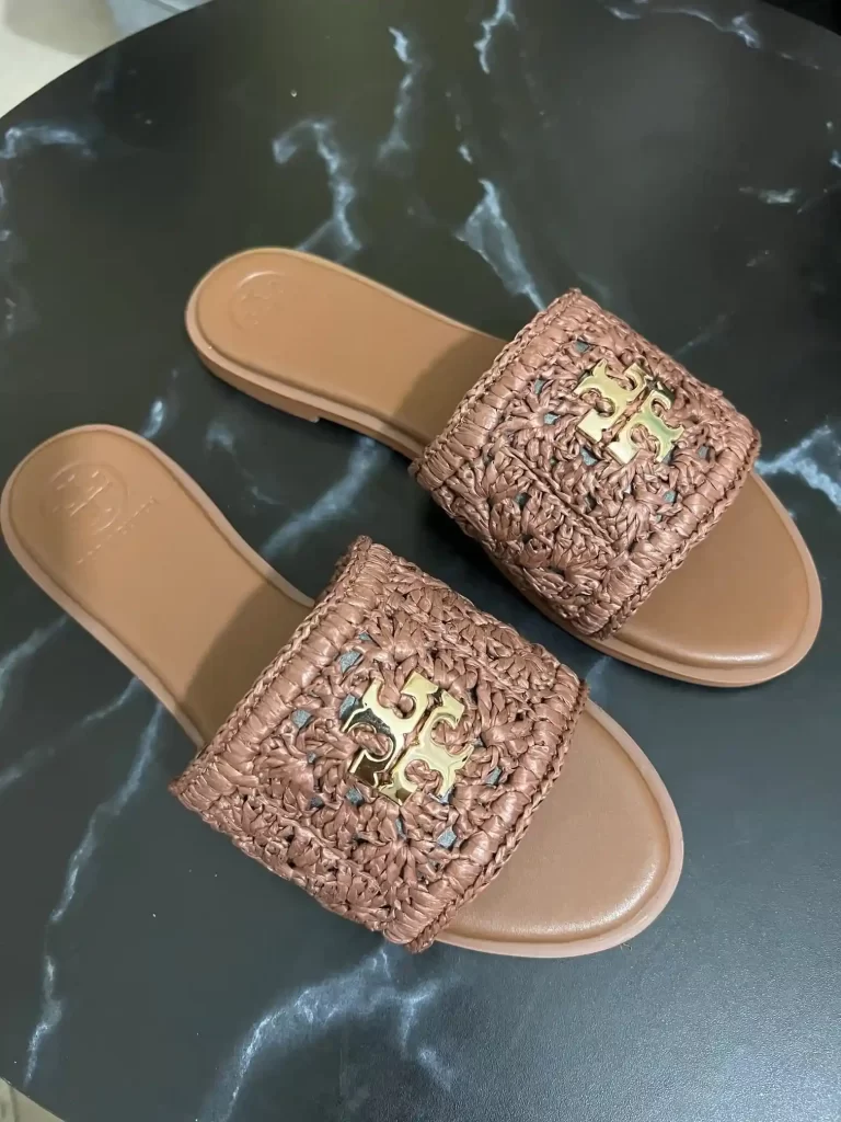 Stylish-Brown-Reps-Tory-Burch-Straw-Slipper-at-Great-Price-1