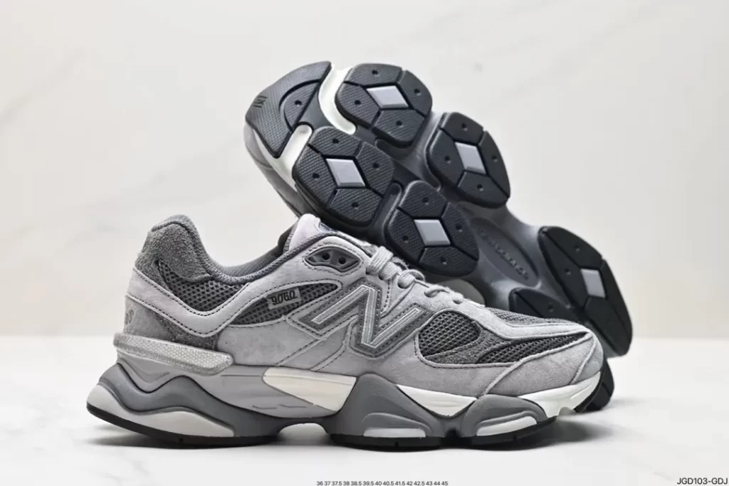 Retro Replica New Balance 9060 Dark Grey Multi Men's Trainers-1