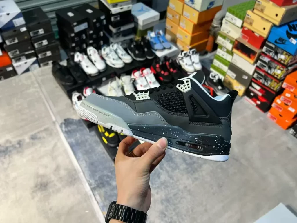 Premium Reps Nike Air Jordan 4 Retro Fear Men's Sneaker-4